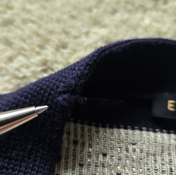 Escada Wool Blend Cardigan Womens XL Flawed - Picture 11 of 14